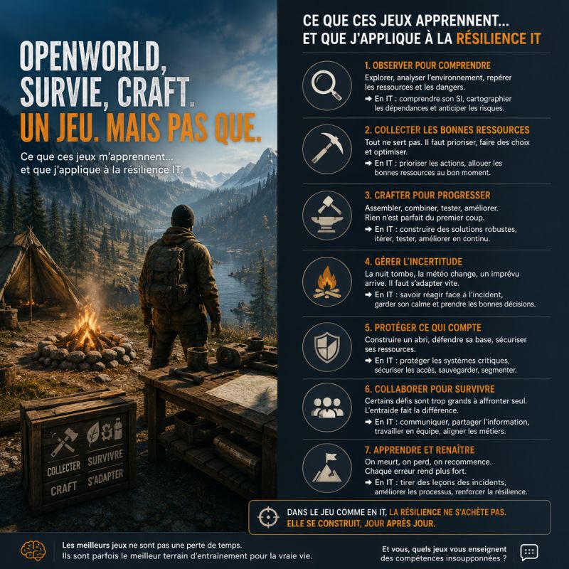 Illustration de l'article Open world, survie, craft : un jeu. Mais pas que.