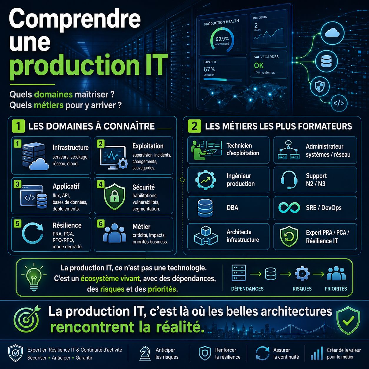 Illustration de l'article Quelles compétences pour comprendre une production IT ?!
