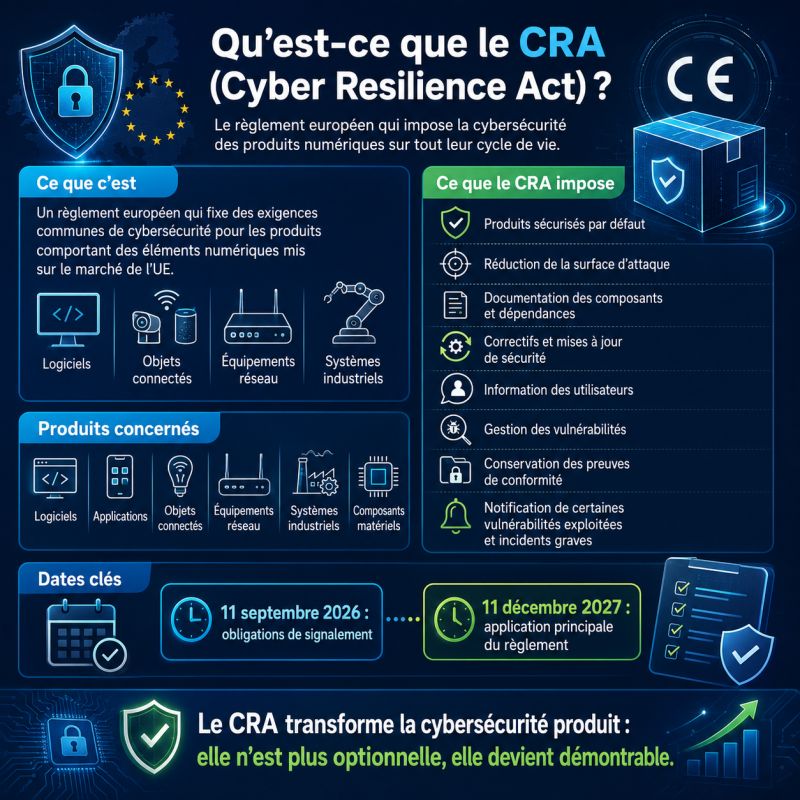 Illustration de l'article Qu’est-ce que le CRA, le Cyber Resilience Act ?