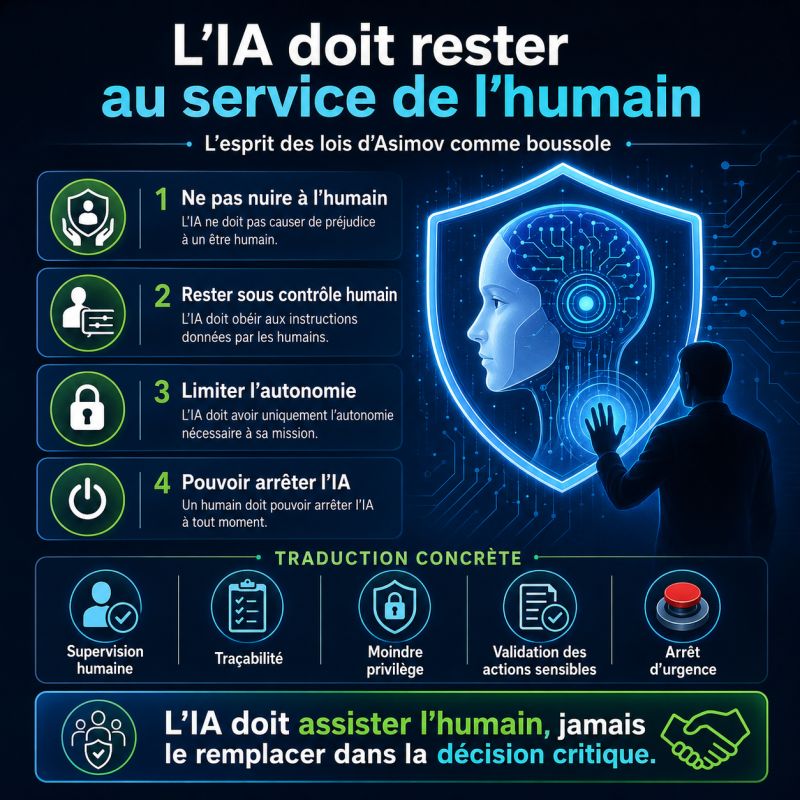 Illustration de l'article IA : et si les lois d’Asimov redevenaient notre boussole ?