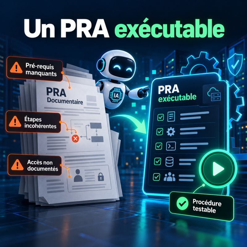 Illustration de l'article Votre PRA est-il exécutable… ou simplement bien rédigé ?
